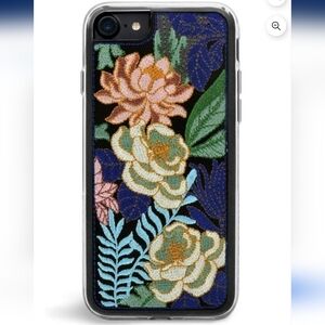 Zero Gravity iPhone Xs Max Embroidered Phone Case Floral